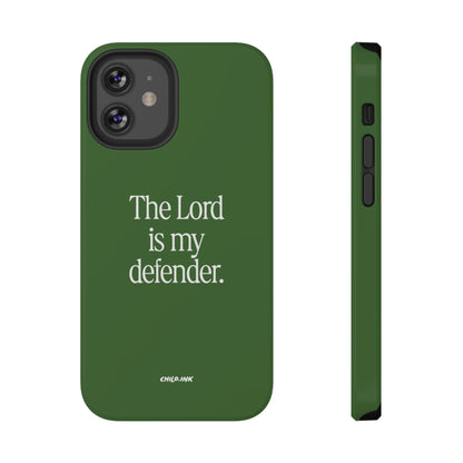 "The Lord Is My Defender" Phone Case