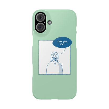 Phone Case – Jesus Loves You [Mint]