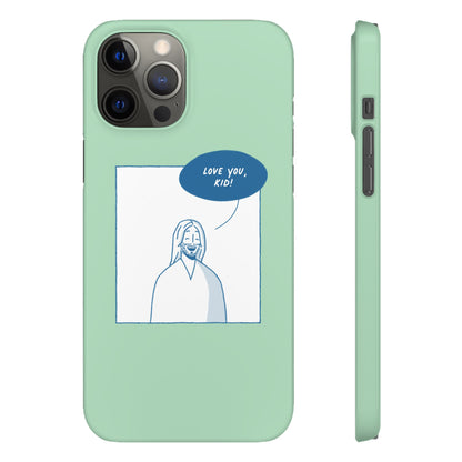 Phone Case – Jesus Loves You [Mint]