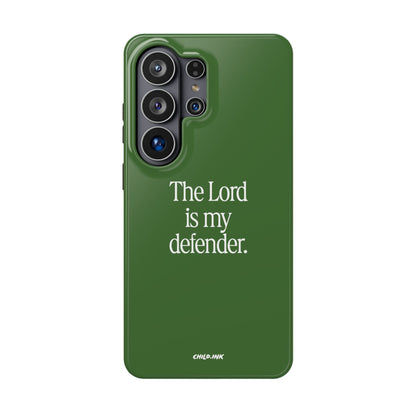 "The Lord Is My Defender" Phone Case