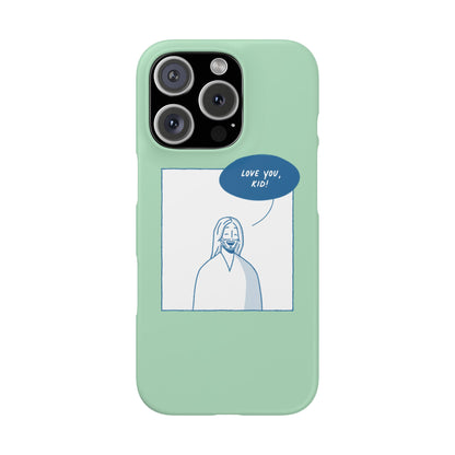 Phone Case – Jesus Loves You [Mint]