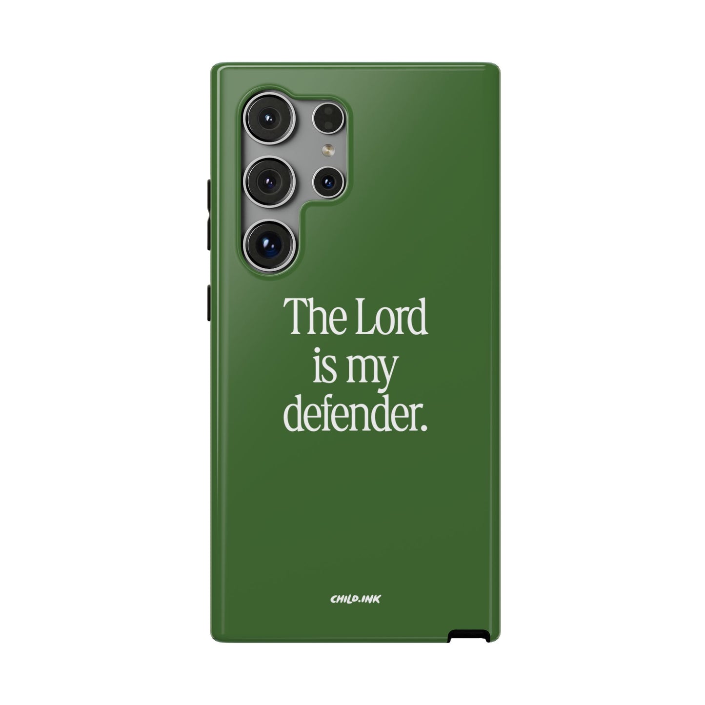 "The Lord Is My Defender" Phone Case