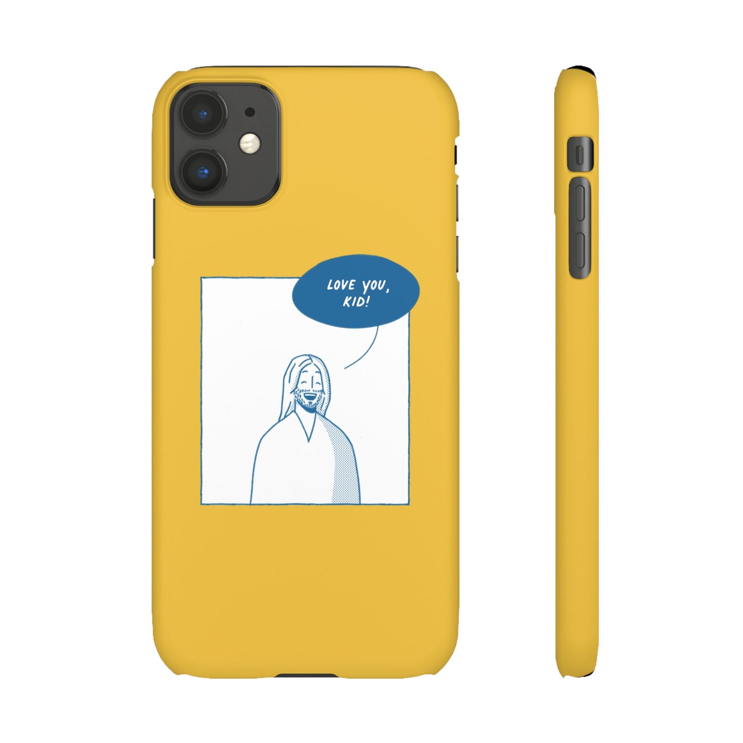Phone Case – Jesus Loves You [Canary]