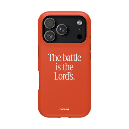 "The Battle is the Lord's" Phone Case