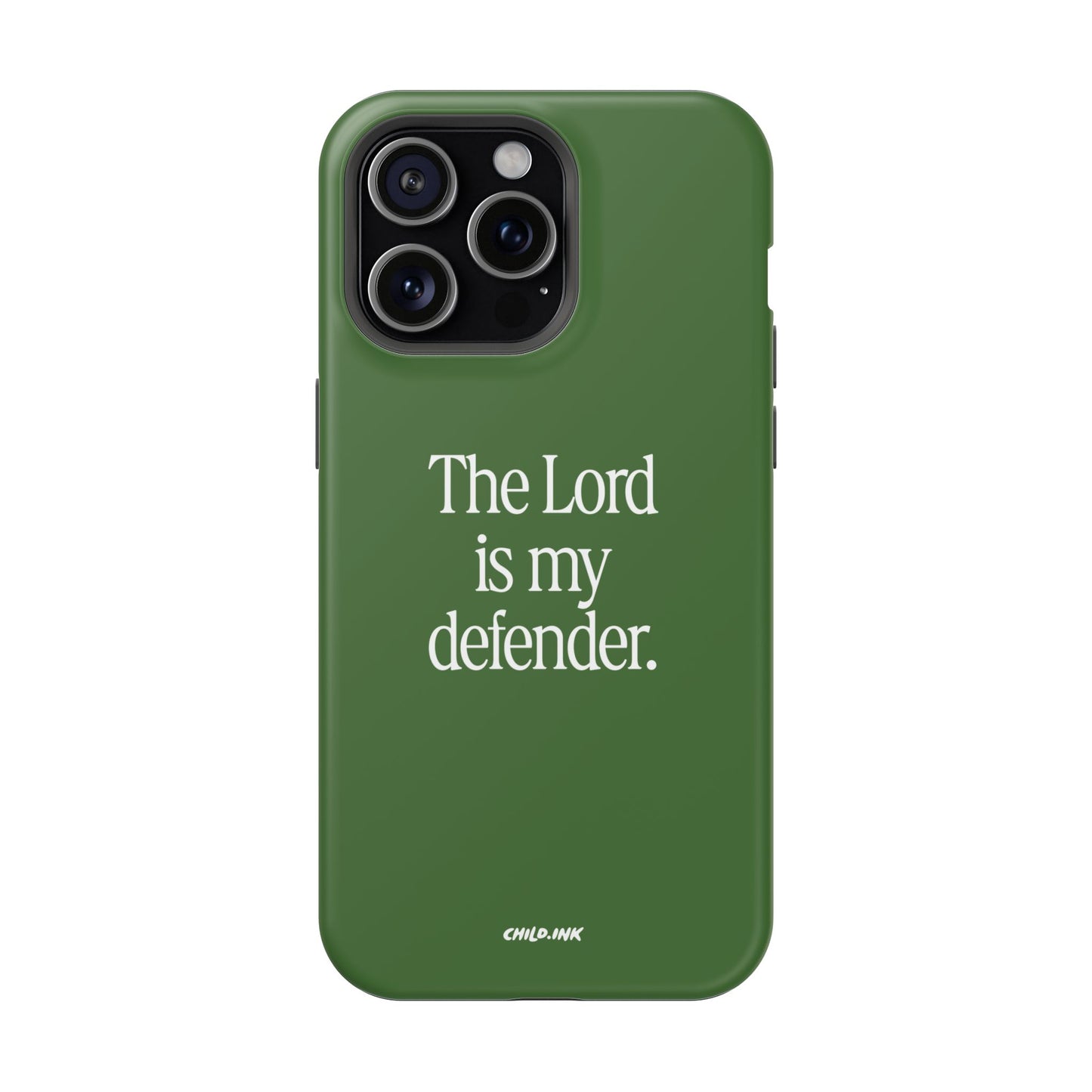 "The Lord Is My Defender" Phone Case