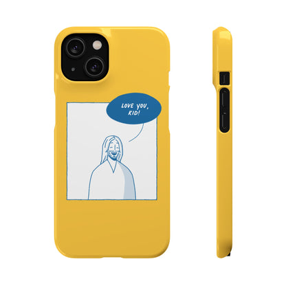 Phone Case – Jesus Loves You [Canary]