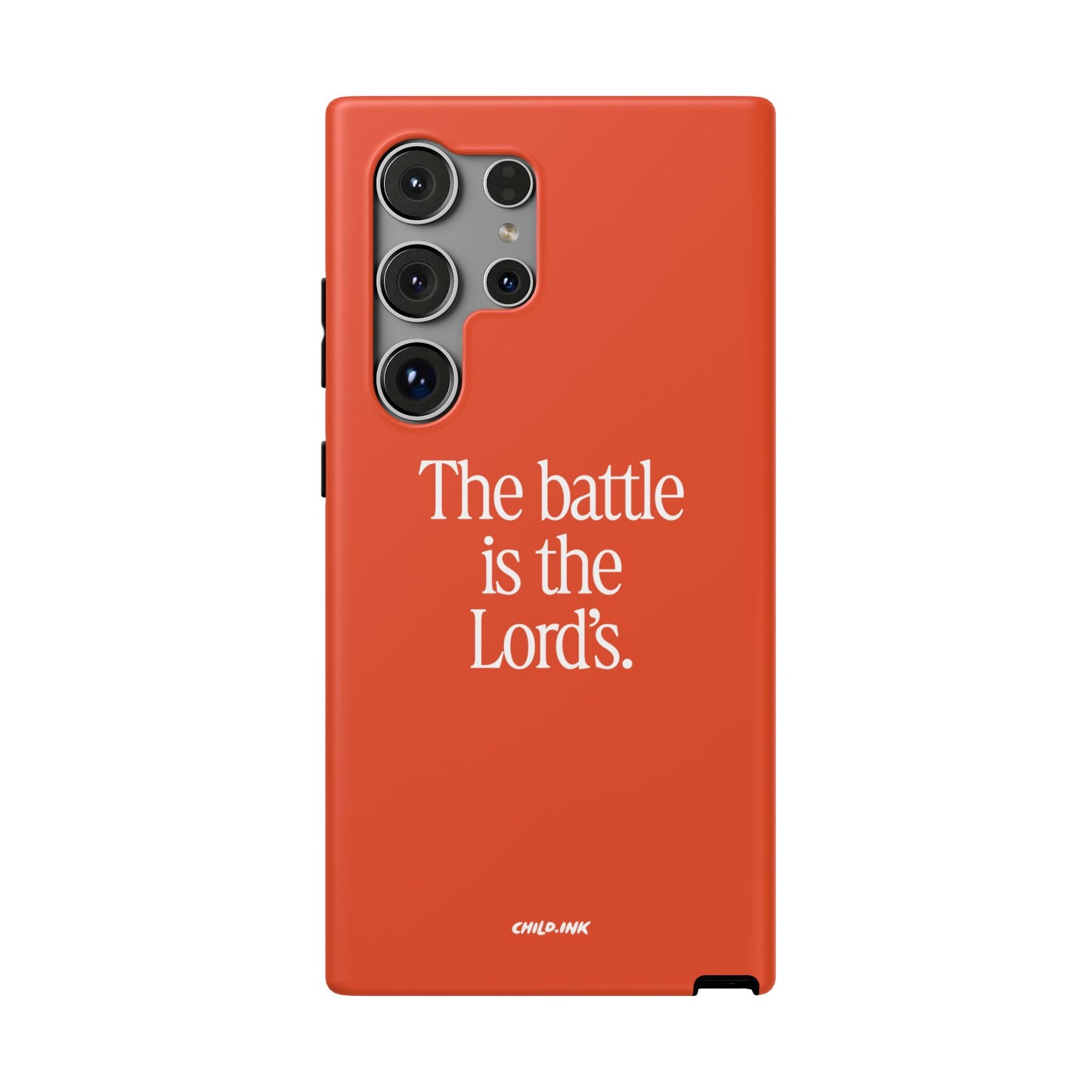 "The Battle is the Lord's" Phone Case