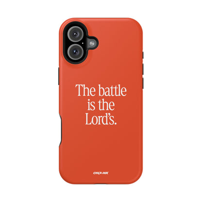 "The Battle is the Lord's" Phone Case
