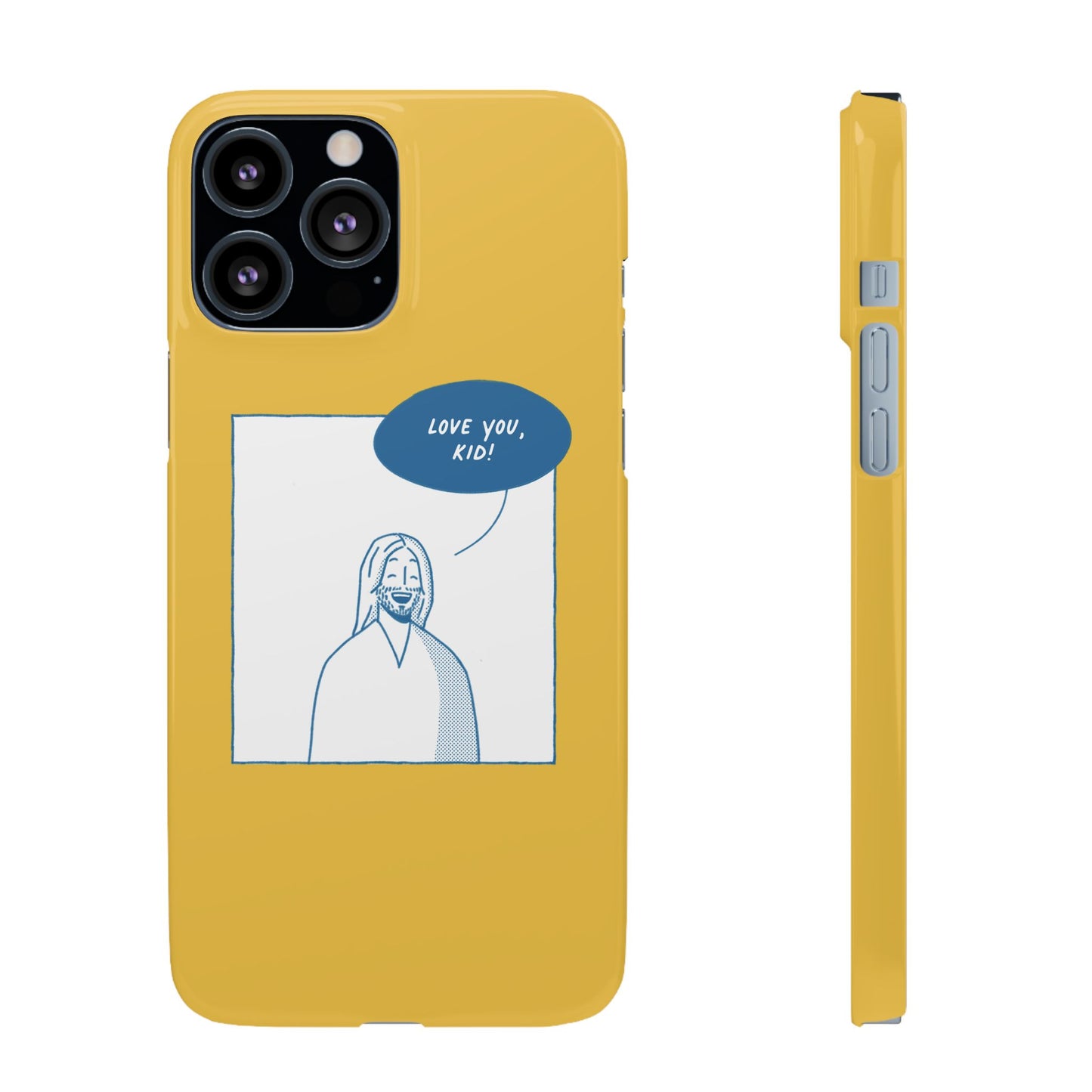 Phone Case – Jesus Loves You [Canary]
