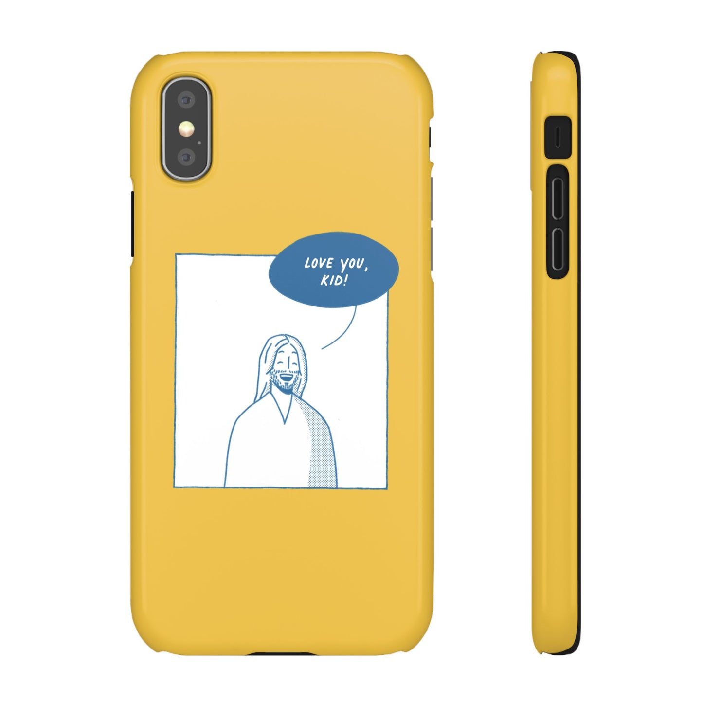 Phone Case – Jesus Loves You [Canary]