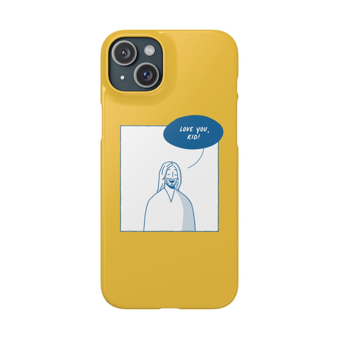 Phone Case – Jesus Loves You [Canary]