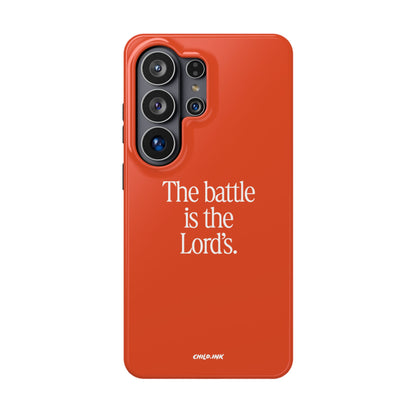 "The Battle is the Lord's" Phone Case