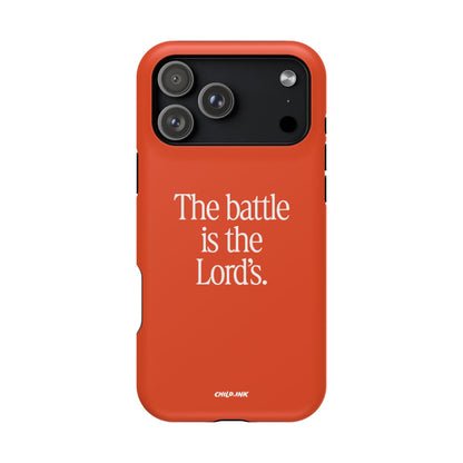 "The Battle is the Lord's" Phone Case