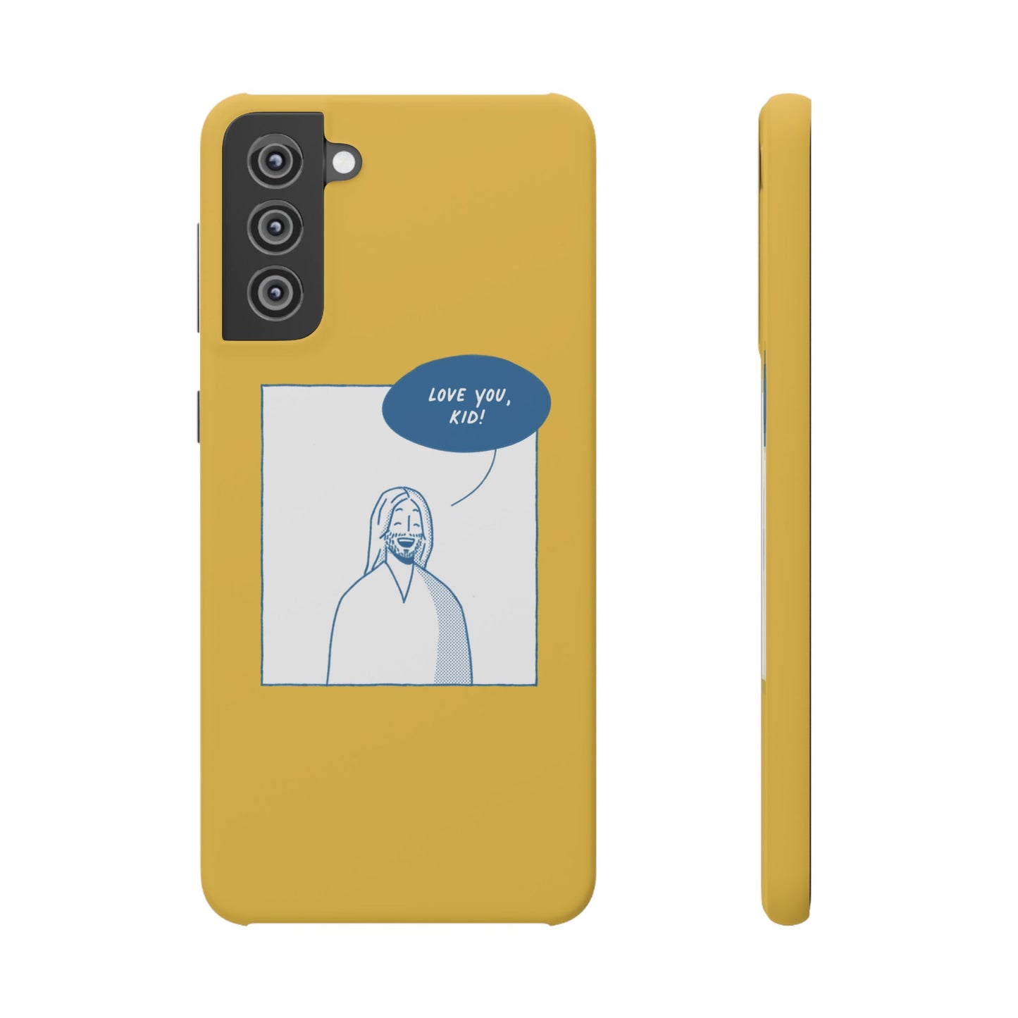 Phone Case – Jesus Loves You [Canary]