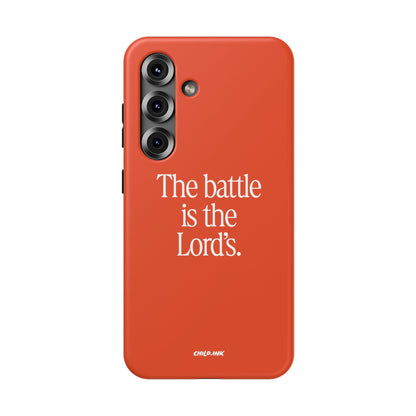 "The Battle is the Lord's" Phone Case