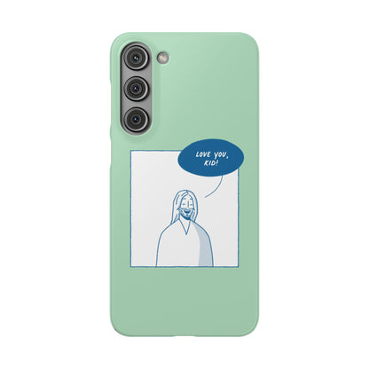Phone Case – Jesus Loves You [Mint]