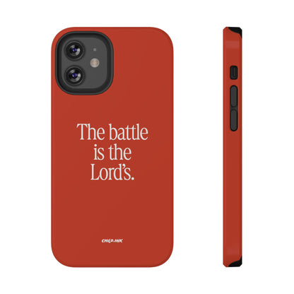 The Battle Is The Lord's – Phone Case