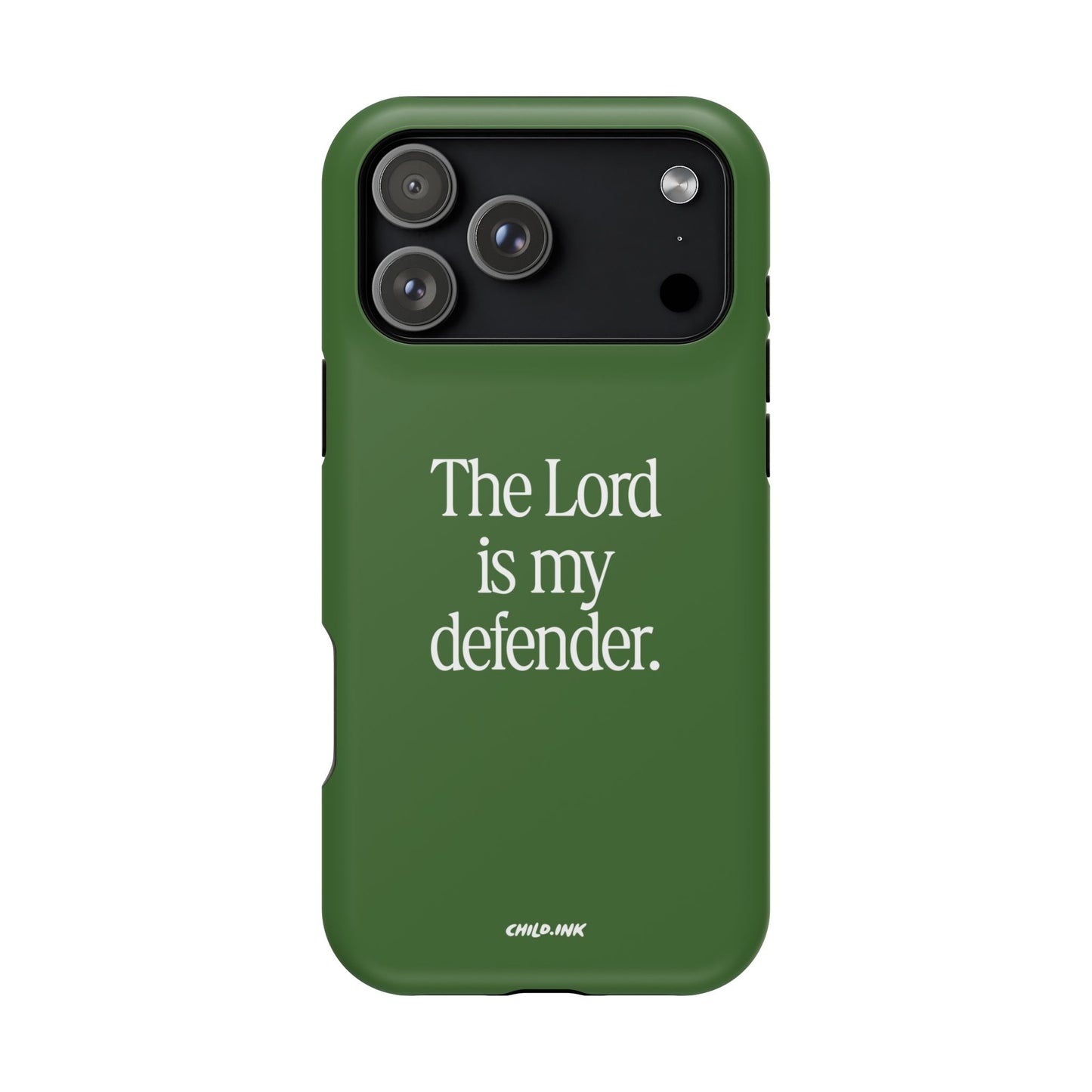 "The Lord Is My Defender" Phone Case