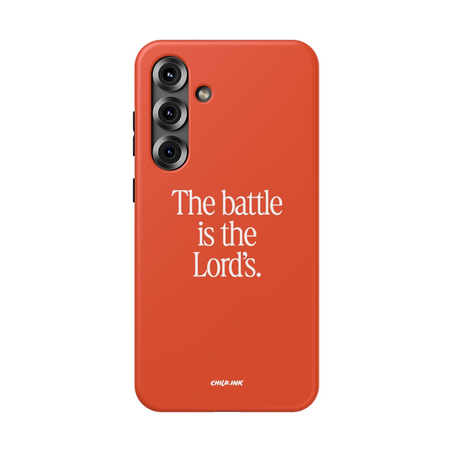 "The Battle is the Lord's" Phone Case