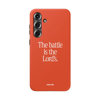 "The Battle is the Lord's" Phone Case