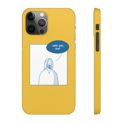 Phone Case – Jesus Loves You [Canary]