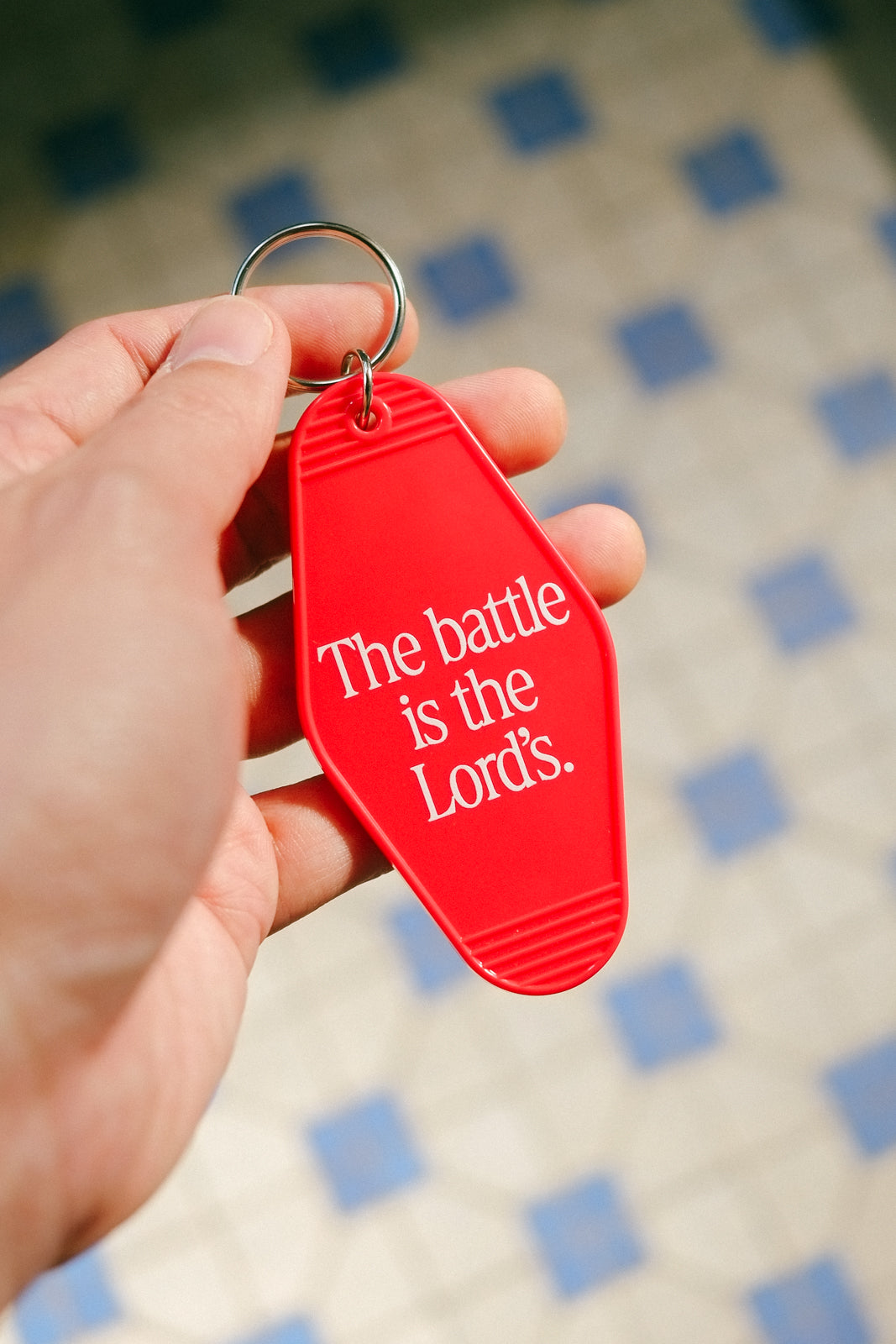 Motel Keychain