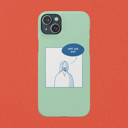 Phone Case – Jesus Loves You [Mint]