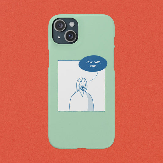 Phone Case – Jesus Loves You [Mint]