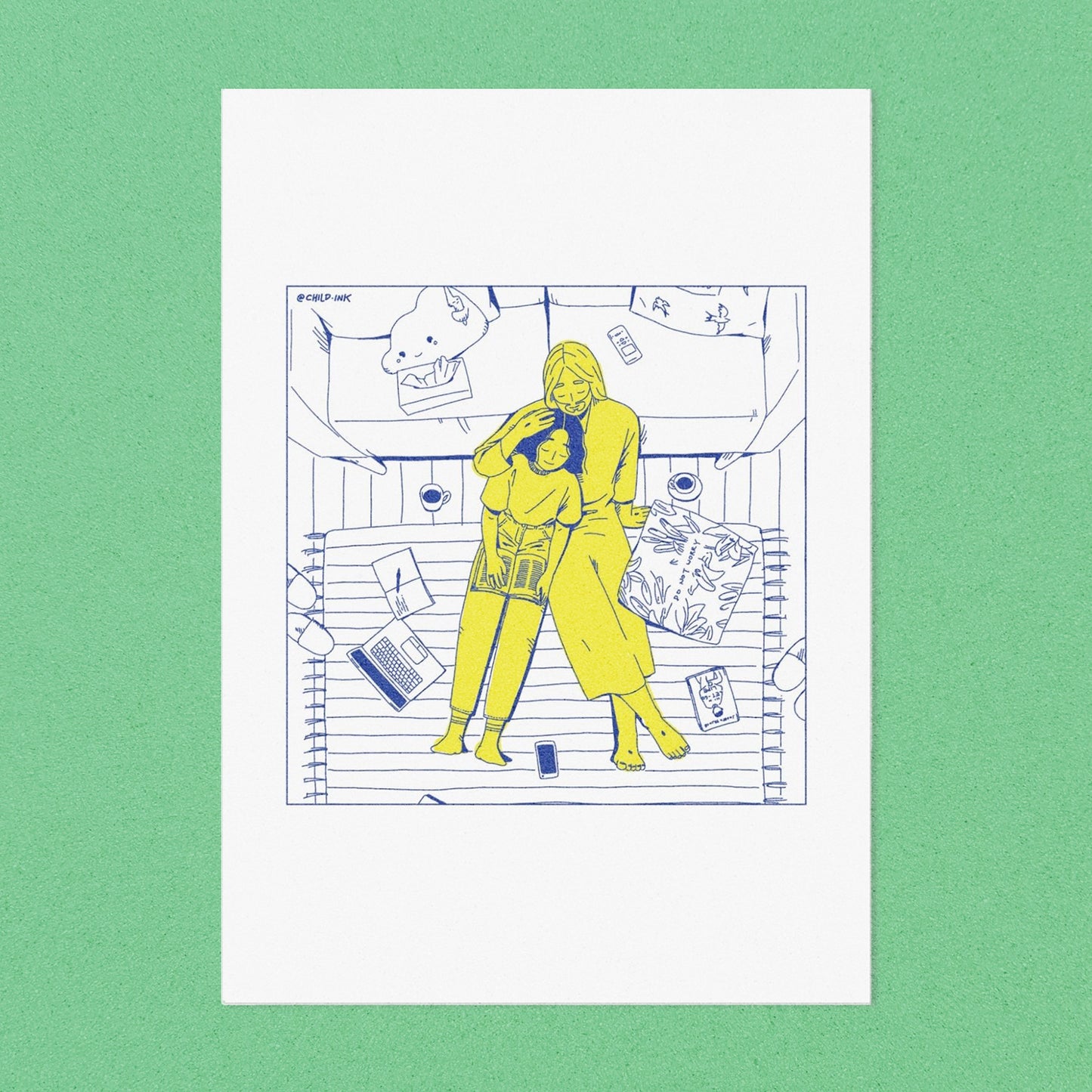 Hear | ChildInk Christian Poster, International Sizes (A4, A3, A2, A1)